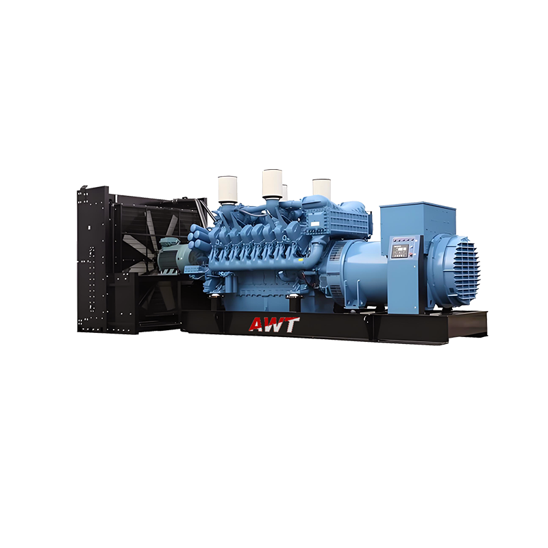 MTU-drevne dieselgeneratorsæt